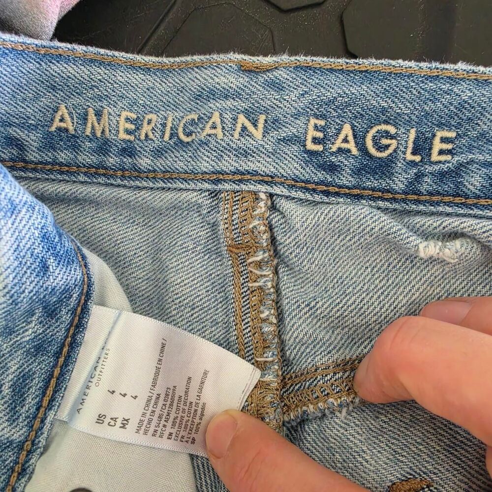 American-eagle Women's Blue Shorts - Picture 3 of 3